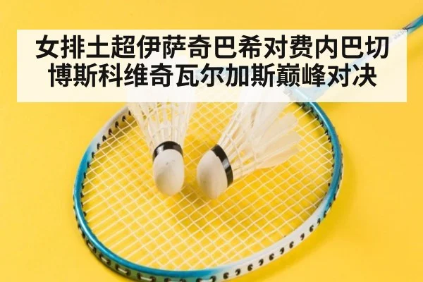 女排土超伊萨奇巴希对费内巴切博斯科维奇瓦尔加斯巅峰对决